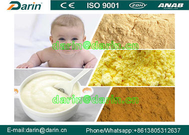 Makanan bayi bubuk instan tepung beras pembuatan mesin / lini produksi