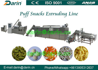 Jagung Puff Extruder Mesin / lini produksi, mesin gandum mengisap