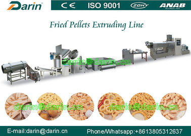 CE ISO9001 Disetujui 3D 2D Extruded menggoreng makanan ringan garis pengolahan