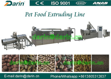 Multikuatif Makanan Kering Mesin Pet Food Extruder 120 - 150kg / jam 150 - 300kg / jam