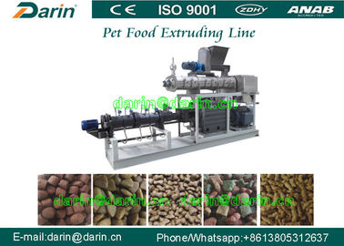 Kapasitas tinggi Pedigree Pet Food Extruder Machine Dengan CE dan ISO9001