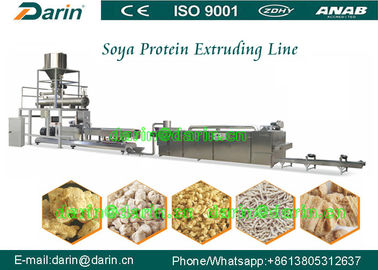 Sereal sarapan Soya Extruder Machine 120kg / jam, 500kg / jam, 1ton / jam