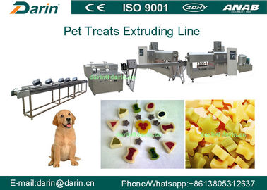 Kapasitas Tinggi Dental Care Pedigree Dog Food Extruder untuk Pet Chewing Bone Toy