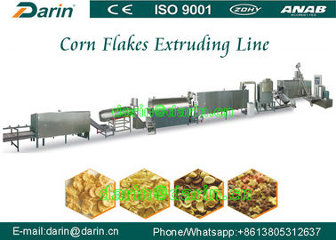 Sarapan Buah Loops / Sereal Corn Flakes Pengolahan Line dengan CE Standar