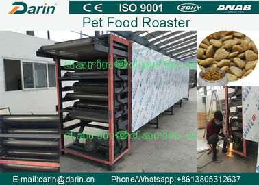150-200kg / jam Jalur produksi makanan anjing / peralatan pengolahan makanan hewan kering