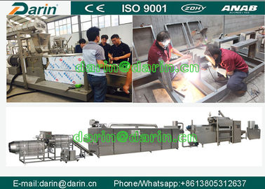 JINAN DARIN Pet Makanan Extruder Fish Pellet Line Produksi 5300 x 1100 x 2300mm