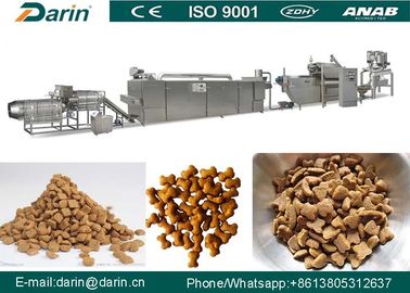 JINAN DARIN Pet Makanan Extruder Fish Pellet Line Produksi 5300 x 1100 x 2300mm