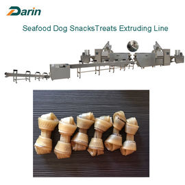 Dog Chewing Treats Makanan Anjing Extruder / Pet Treats Chews Extruder