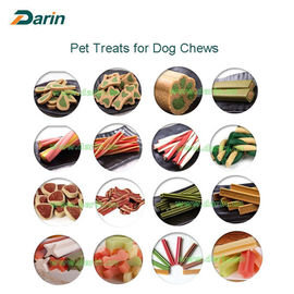 Sekrup tunggal Dog Food Extruder dog pet chews Customizable Voltage