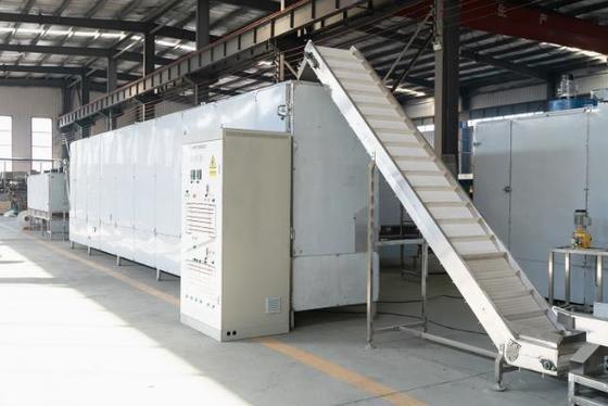 Protein Soya Cepat bertekstur Penuh / Daging Soya Membuat Mesin Baja Tanpa Tempat Tidur 304