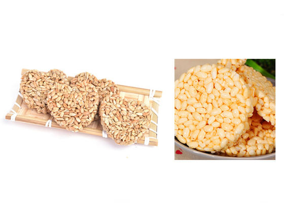 Mesin Kue Puffed Rice 300 ~ 500kg per jam Capacity 2017 Layar Sentuh Siemens