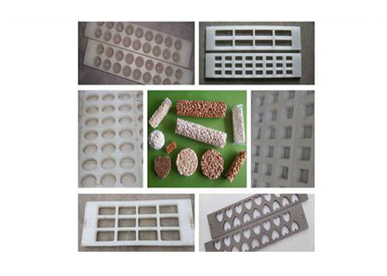 Mesin Pembuat Granola Bar PLC Siemens / Lini Bar Sereal Kacang 300~500kg/Jam