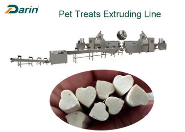 Ss Dental Care Extruder Makanan Anjing Permen Karet Makanan Ringan Line Produksi Makanan Ringan