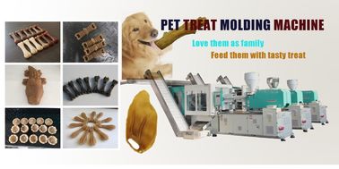 Mesin Pengunyah Makanan Anjing Bentuk Tulang Hidrolik Berbagai Bentuk