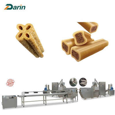 Single Screw Extruded 150kg / H Pet Food Processing Equipment