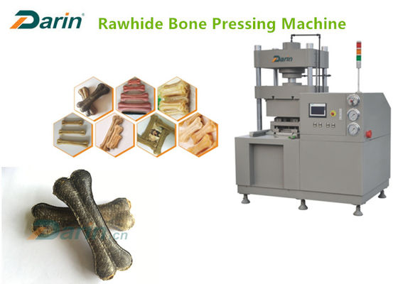 380V, 50 / 60Hz Pressed Rawhide Bones mesin pembuat makanan ringan anjing