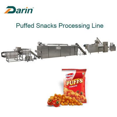 Jagung Puffed Snacks Double Extruder Line