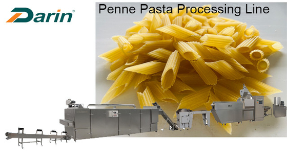 Ekstrusi Lini Produksi Pasta Penne 100 - 150kg / Jam