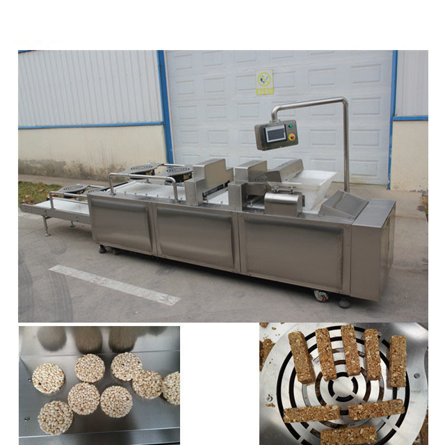 Siemens PLC Auto Control Peralatan Manufaktur Bilah Energi Pembentukan Sereal Bar