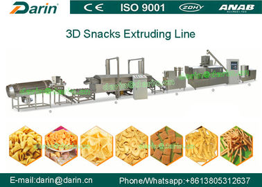 DARIN Automatic 3d and 2d Snack Extruder Machine, samosa membuat mesin