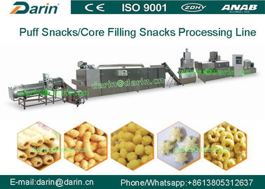 Darin Corn Puff Snacks Extruder Machine 304 Stanless Steel dengan Sertifikasi CE
