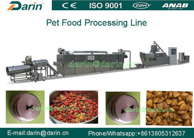 Stainless Steel Automatic Pet Food Extruder Machine / Mesin Makanan Kering