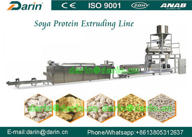 Textured vegetarian Soya Extruder Machine / puff snack extruder equipment