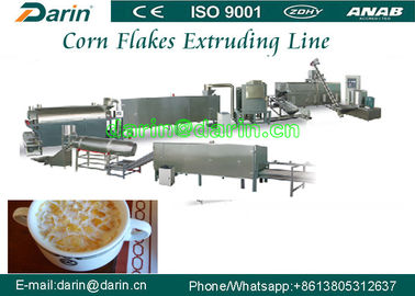 Terus menerus, otomatis Corn Flakes Processing Line, mesin bulking