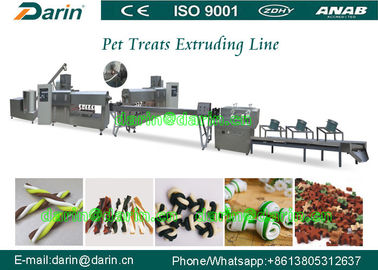 Darin Semi Moist Dog Food Extruder Pengolahan Line / Cat Food Machine