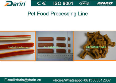 Makanan Grade Stainless Steel Makanan hewan peliharaan / Makanan Anjing Extruder, mesin makanan hewan