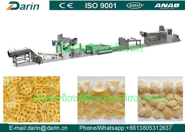 Continuous dan otomatis Snack Pellet Production Line 3D dengan CE Standard