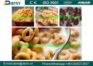 Sarapan Sereal Corn Flakes Processing Line, mesin roti chocolate chip