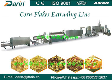 Sarapan Sereal Corn Flakes Processing Line, mesin roti chocolate chip