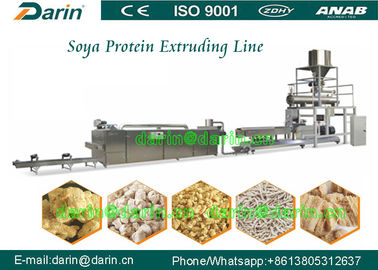 Automatic Soya Extruder Machine / lini produksi makanan protein