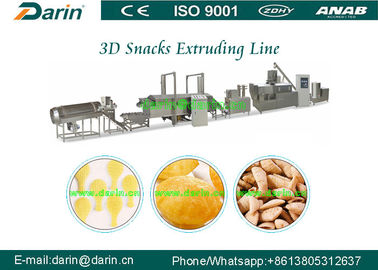 Double Screw Snack Extruder Machine, Automatic Pellet Food Production Line