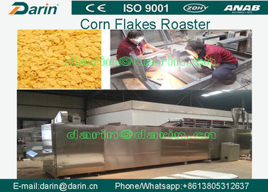 Jagung serpih jalur produksi / Corn Flakes Roaster dengan Sertifikat CE