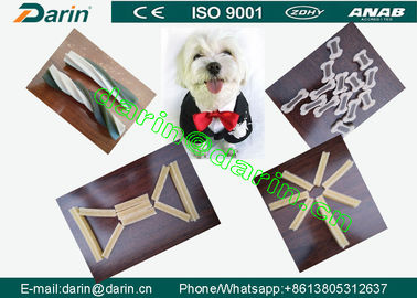 CE ISO9001 Certified Dog makanan membuat mesin mengunyah makanan hewan pengolahan baris
