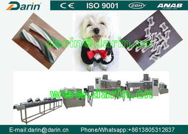 CE ISO9001 Certified Dog makanan membuat mesin mengunyah makanan hewan pengolahan baris