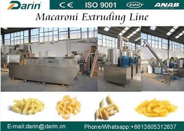 CE Certified Macaroni / Pasta / Spaghetti Membuat Mesin / Pasta Kecil Line Produksi