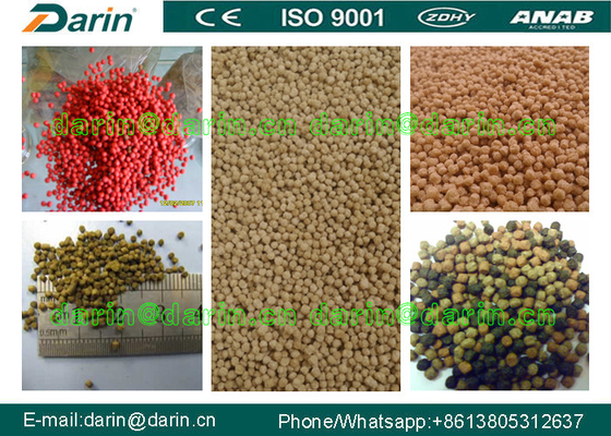 Pet Food Extruder yang Lebih Sehat  Floating Fish Feed / Dog Pellet / Pabrik Pengolahan