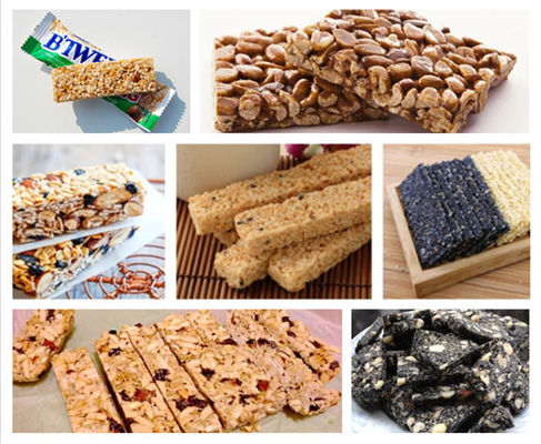 MK-75 Peanut Bar Cutting Making Machine dengan Siemens PLC