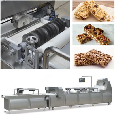 MK-75 Peanut Bar Cutting Making Machine dengan Siemens PLC