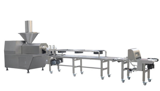 Low Noise Cold Pet Food Extruder Machine Untuk Makanan Anjing Makanan Ringan Mengunyah