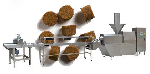 Low Noise Cold Pet Food Extruder Machine Untuk Makanan Anjing Makanan Ringan Mengunyah