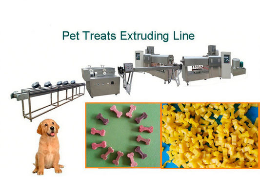 Gratis Grain Bacon Jerky Treats Pet Food Extruder Snack Anjing Tongkat Extruding Line