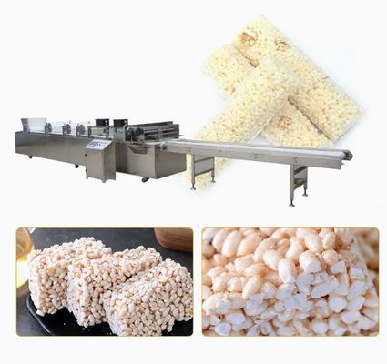 Mesin Pembuat Cereal Bar SUS304 MK-65 yang Dipatenkan 300~500kg per jam