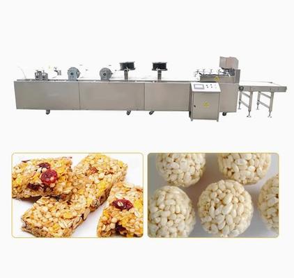 Mesin Peanut Chikki / Cereal Candy Bar Cutting Line dari baja tahan karat