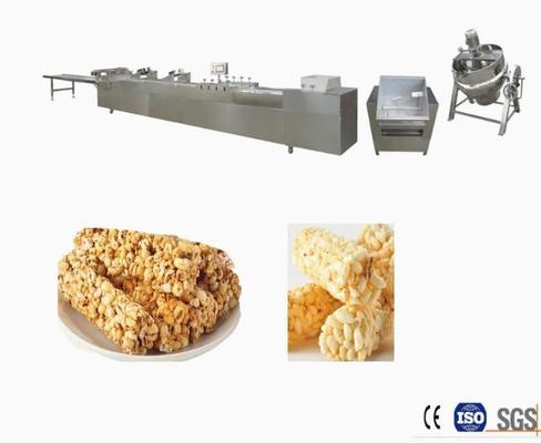 Mesin Peanut Chikki / Cereal Candy Bar Cutting Line dari baja tahan karat
