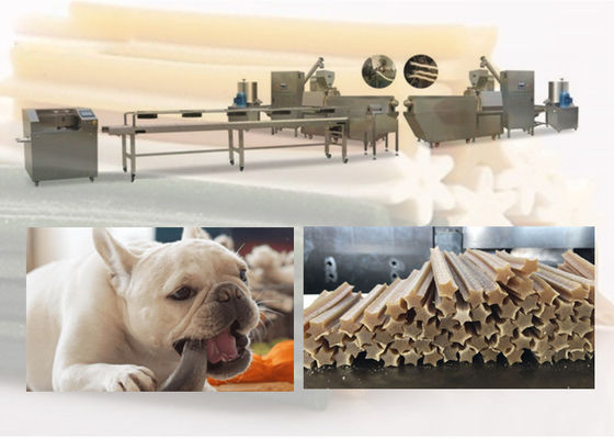 Mesin Pembuat Makanan Anjing Chewy Sehat Stainless Steel