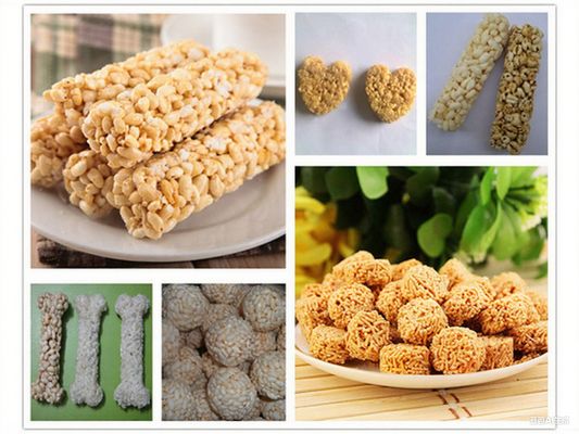 Mesin Pembentuk Cereal Bar dengan Berbagai Bentuk dalam Baja Tahan Karat 304